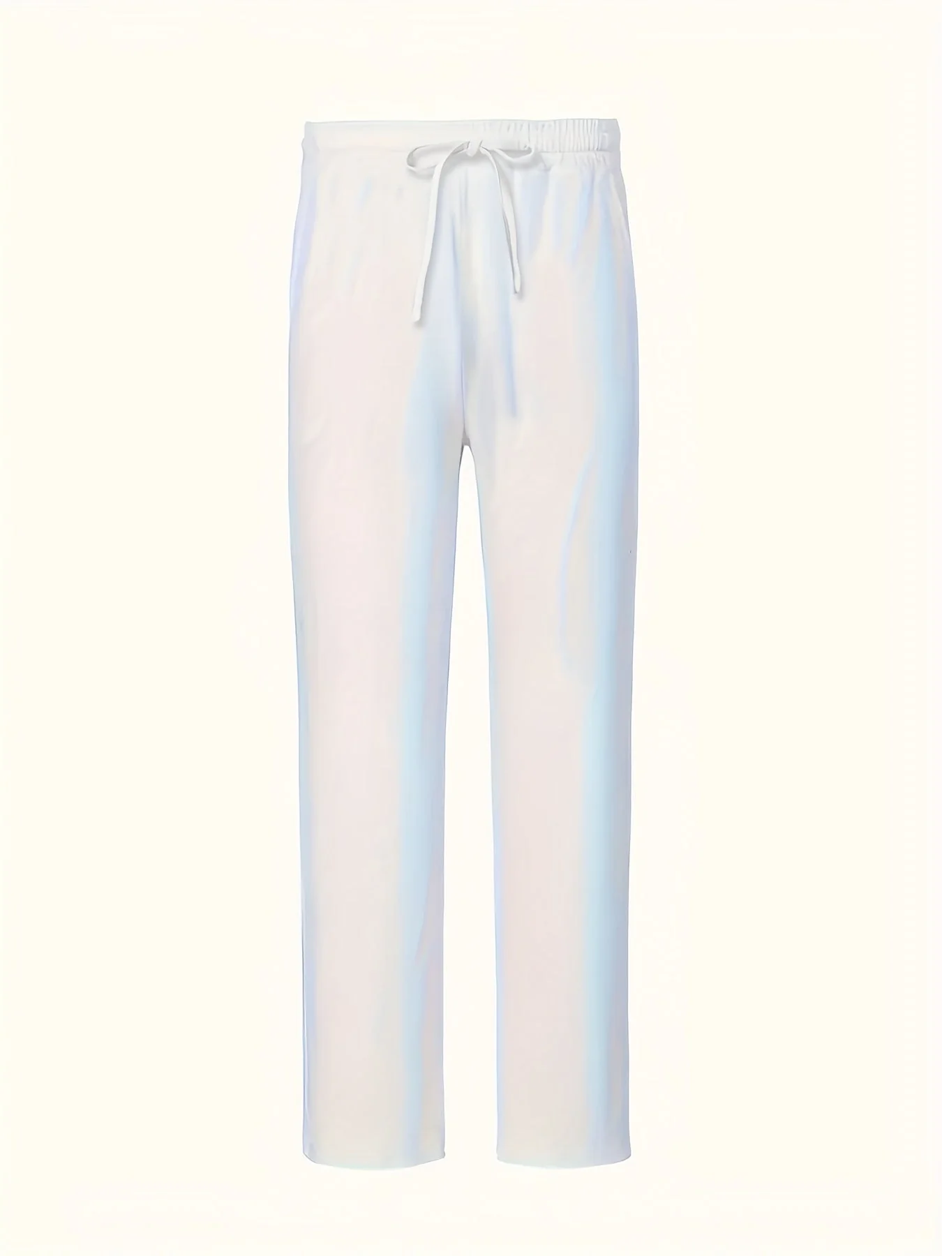 Finn – Lässige Leinen Strandhose Mit Kordelzug - Image 4
