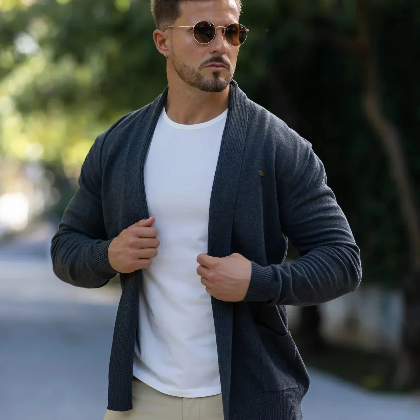 Finnian | Eleganter Strick-Cardigan - Image 2