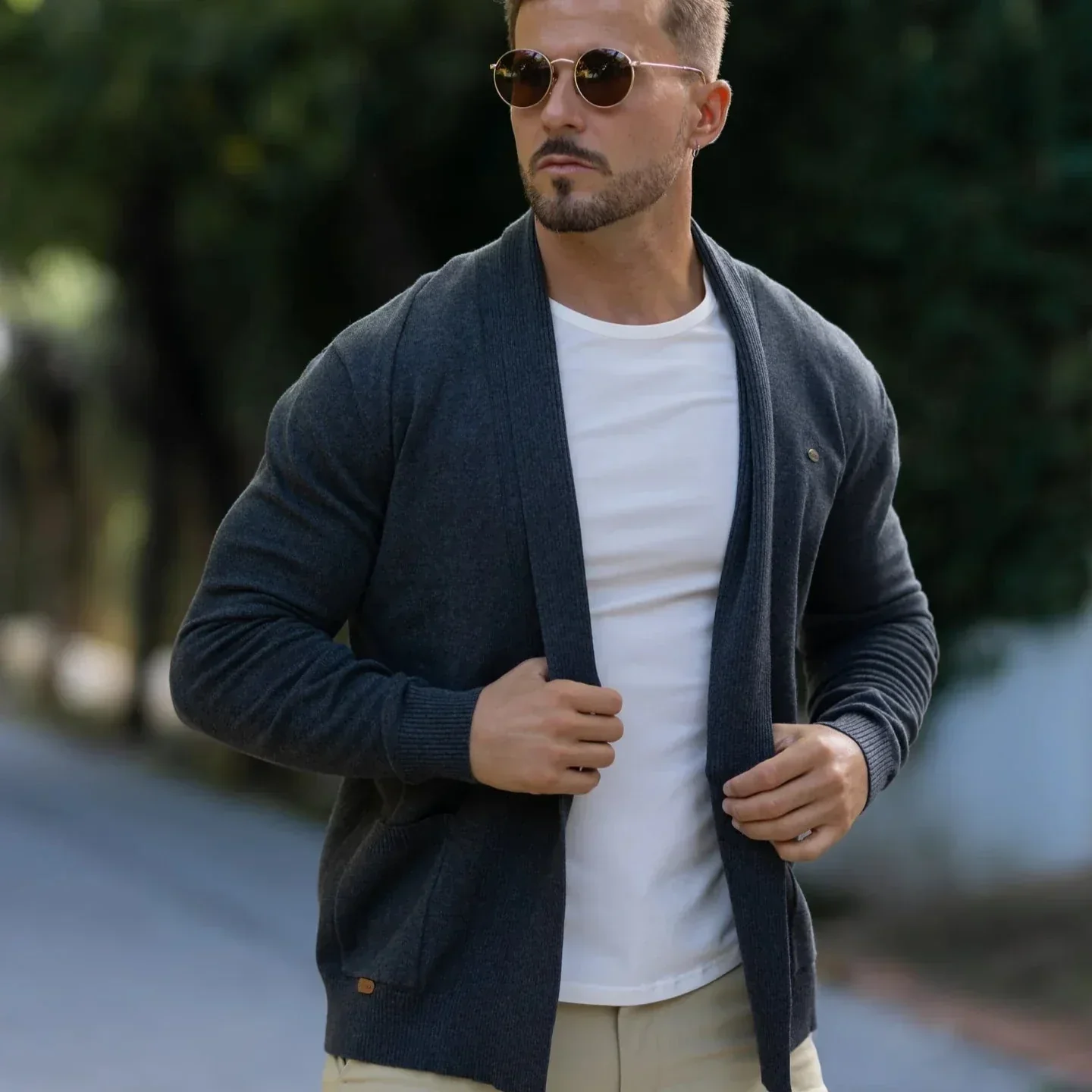 Finnian | Eleganter Strick-Cardigan - Image 3