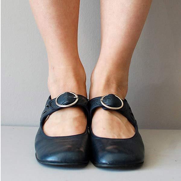 Fiona - Klassische orthopädische Schuhe mit runder Spitze - Image 4