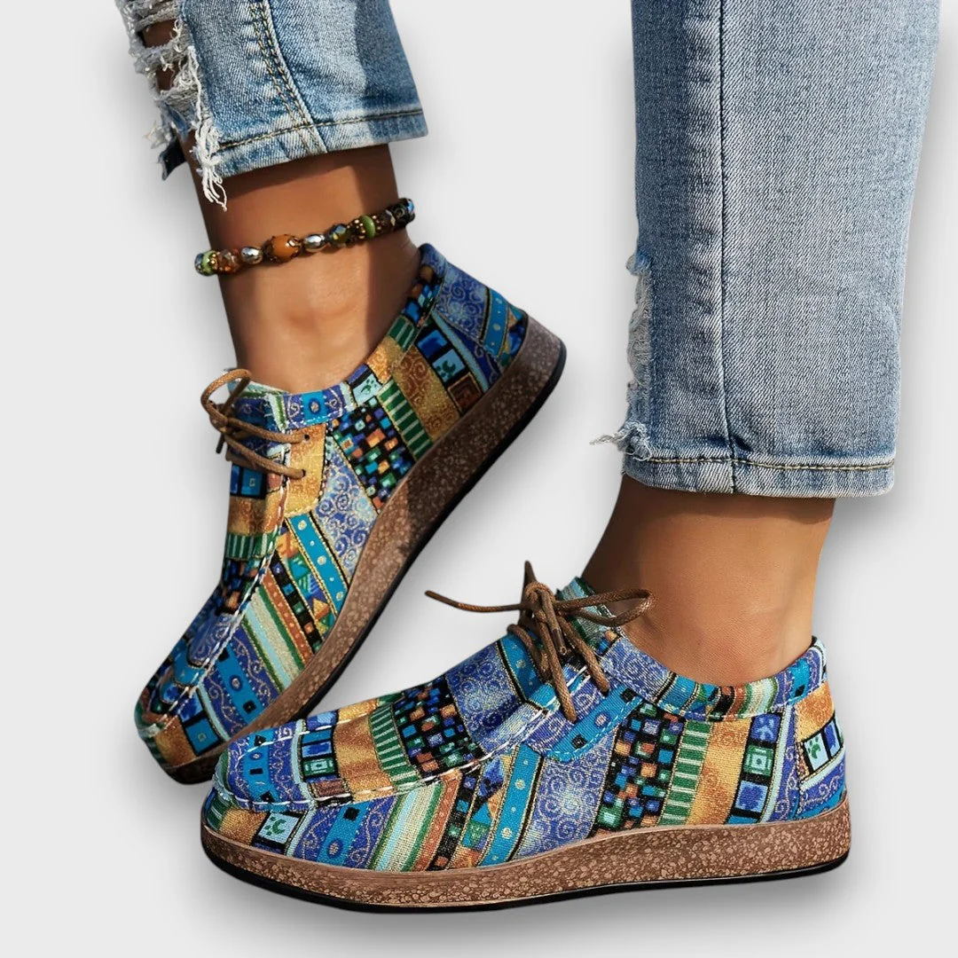 Fioren – Gemusterte Freizeitschuhe - Image 10