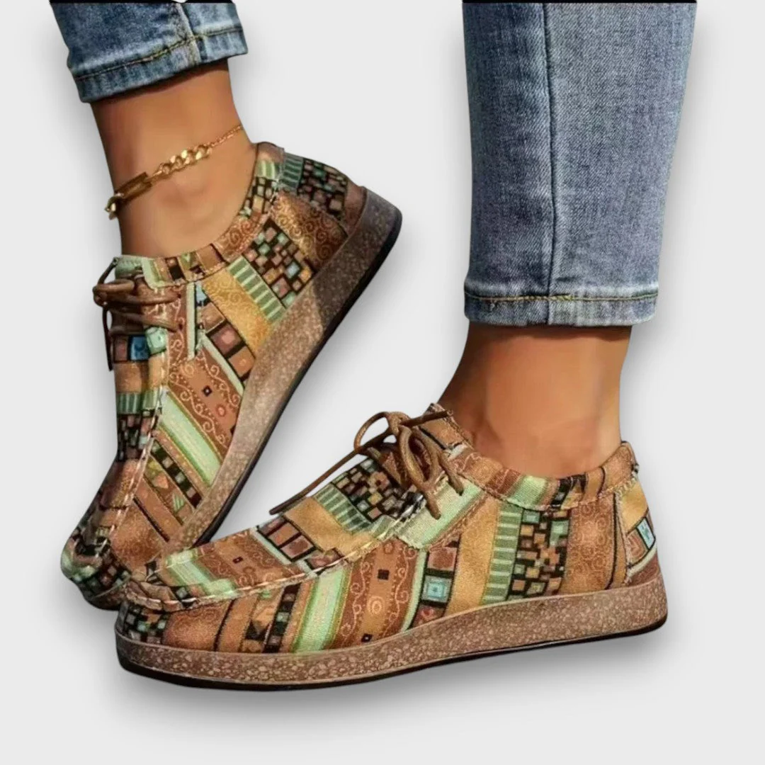 Fioren – Gemusterte Freizeitschuhe - Image 3