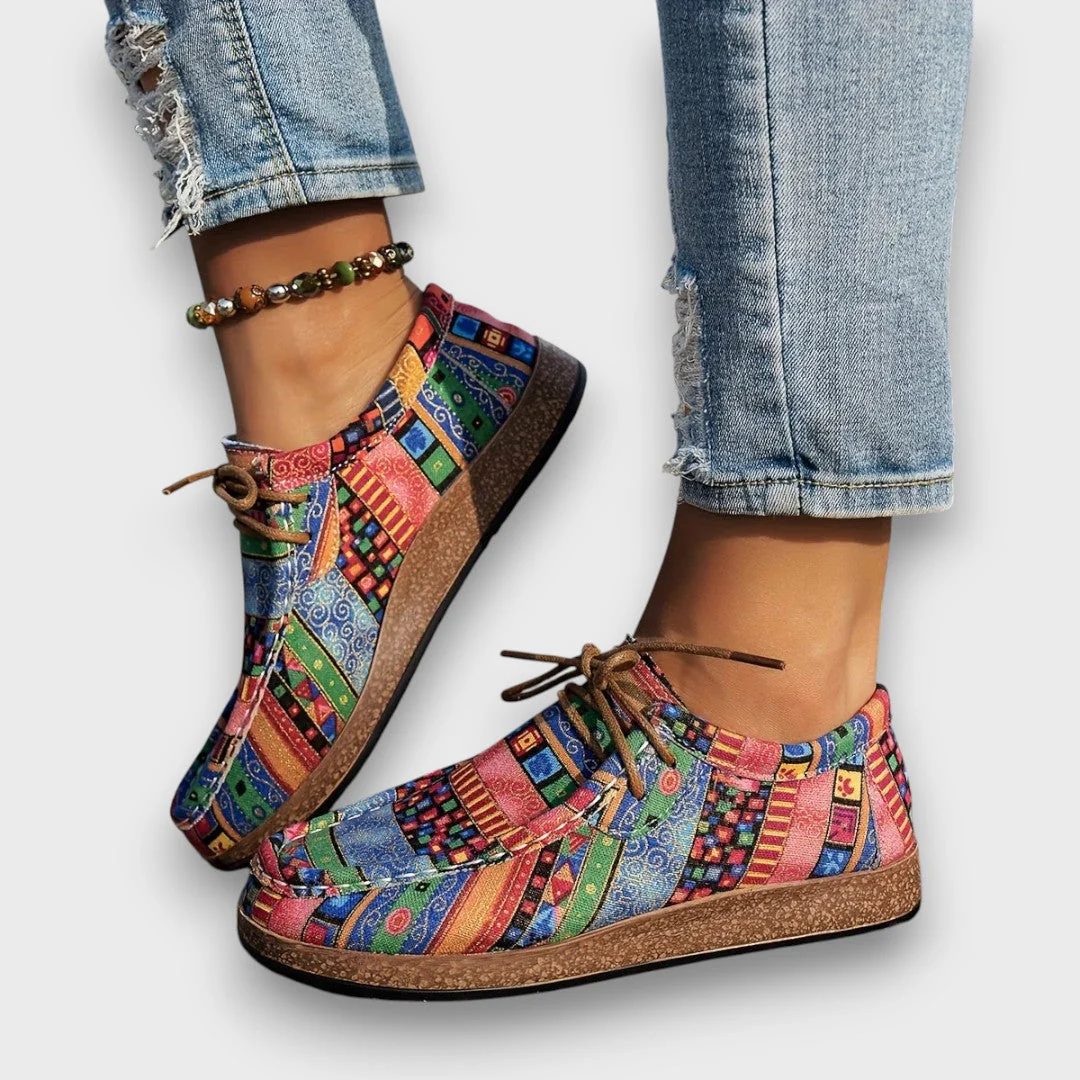Fioren – Gemusterte Freizeitschuhe - Image 5