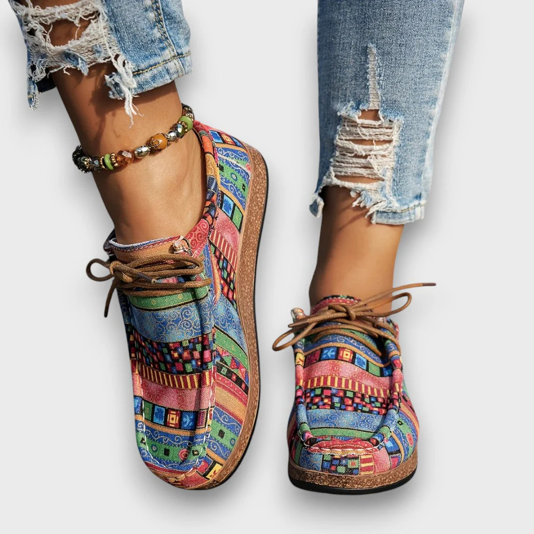 Fioren – Gemusterte Freizeitschuhe - Image 8