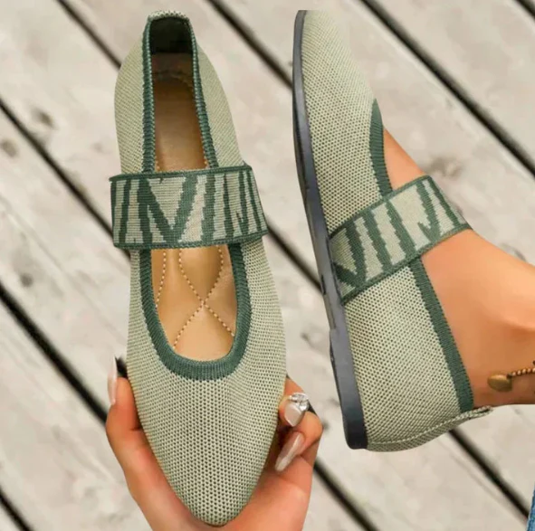 Flache Dirndl Schuhe für Damen | Spitze Zehenpartie - Image 6