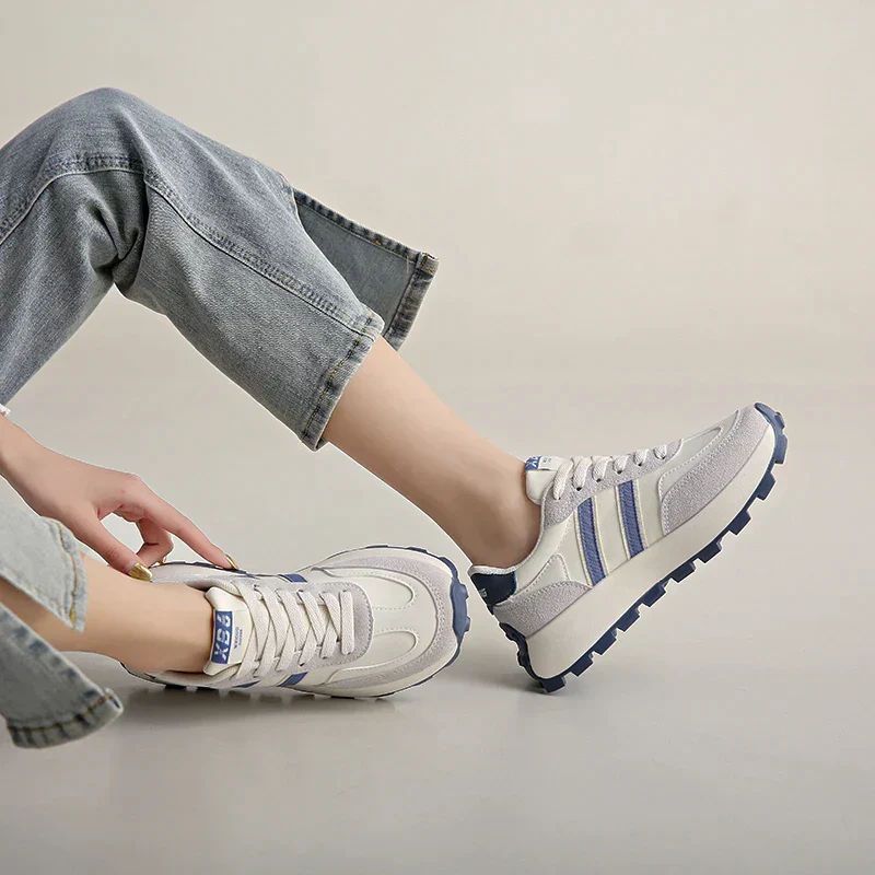Xanthippe | Damen Flache Schnürsneaker Fußgewölbestütze – Flache Sneaker Stütze 2026 - Image 3