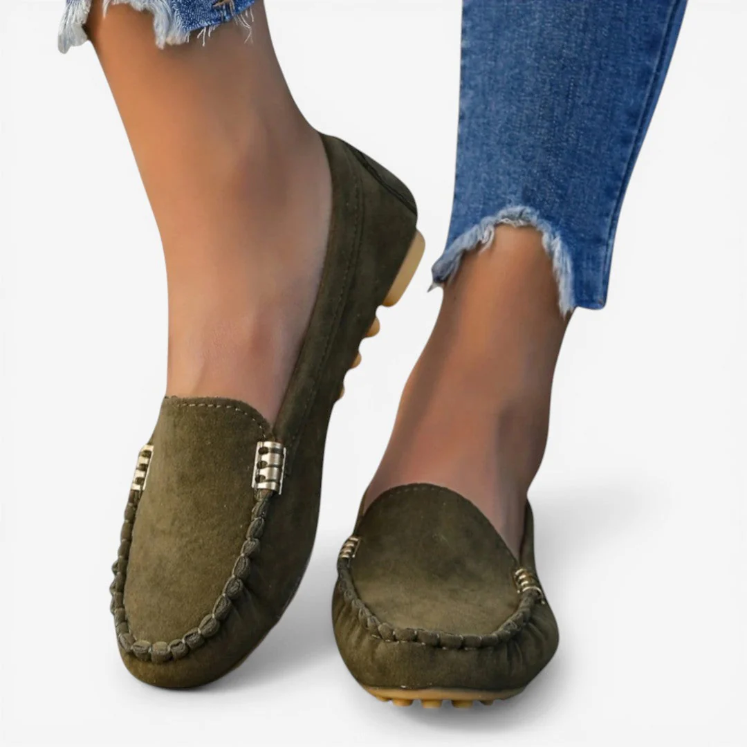 Friederike | Damen Flache Slipper Büro – Flache Büroschuhe Slipper Komfort 2026 - Image 27