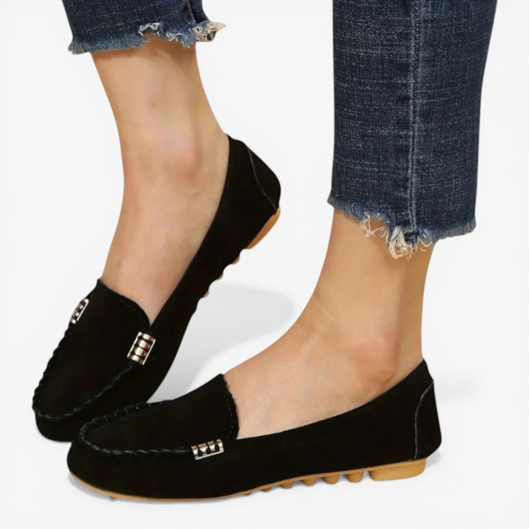 Friederike | Damen Flache Slipper Büro – Flache Büroschuhe Slipper Komfort 2026 - Image 5