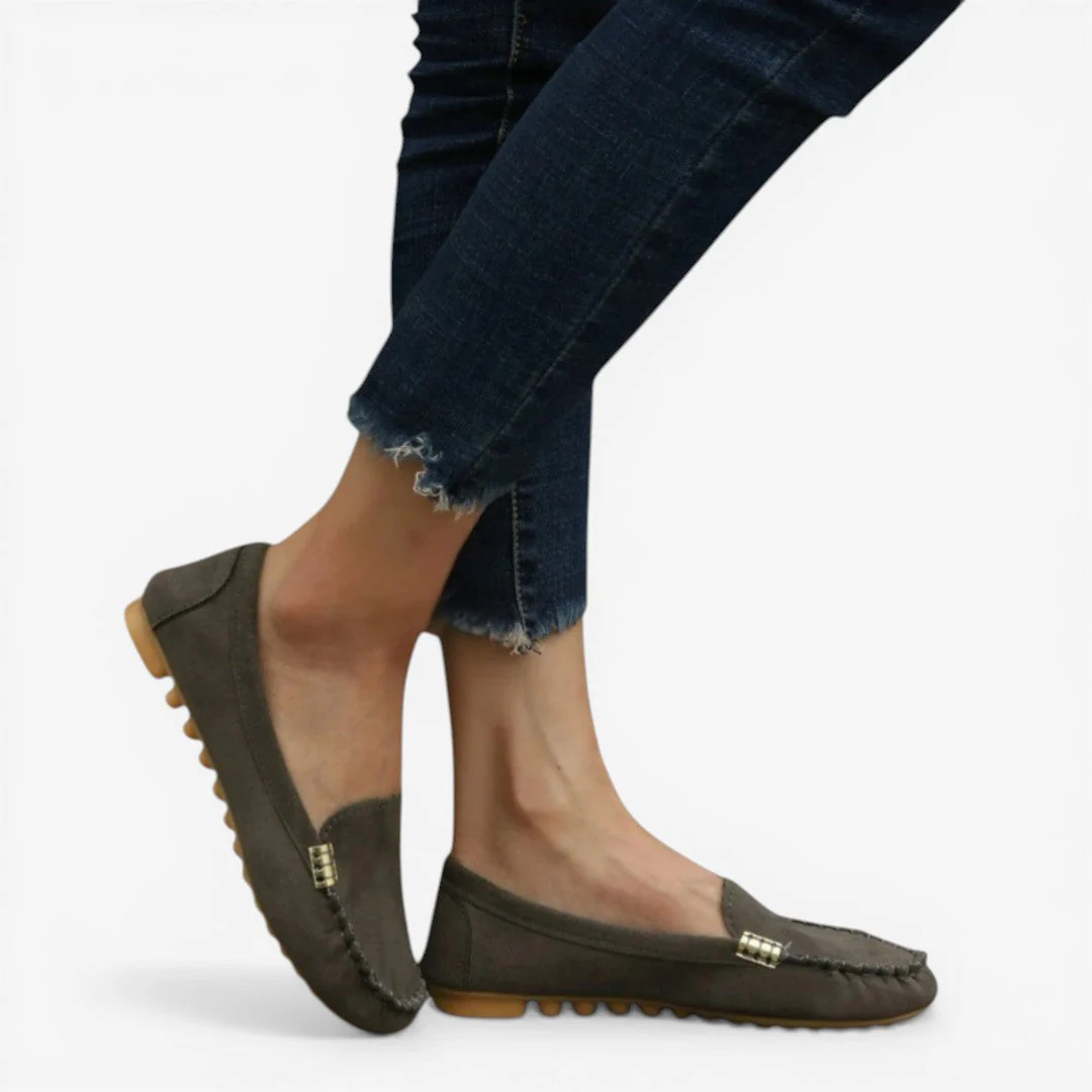 Friederike | Damen Flache Slipper Büro – Flache Büroschuhe Slipper Komfort 2026 - Image 8