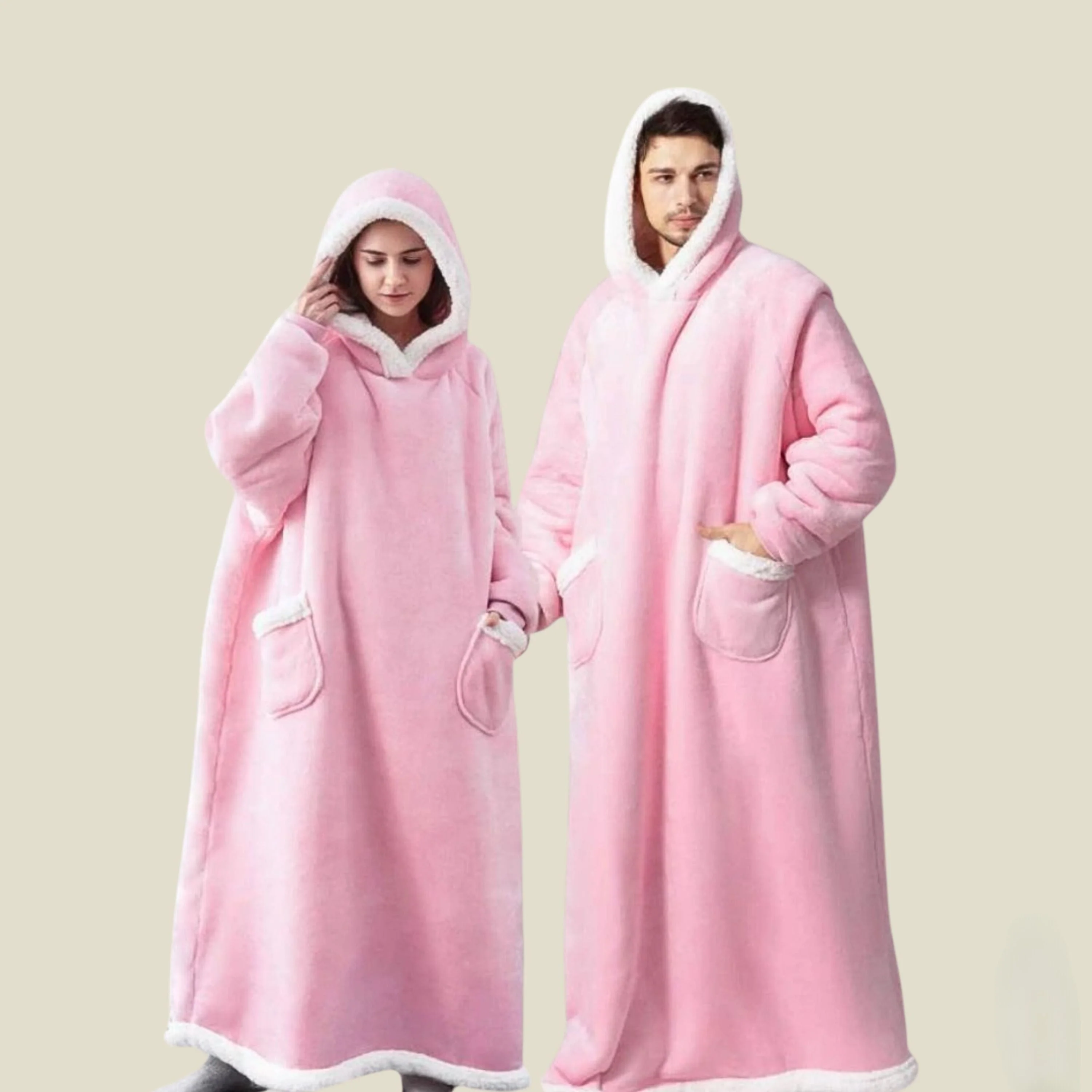 Flauschige Kapuzendecke für Männer und Frauen - Ray - Image 2