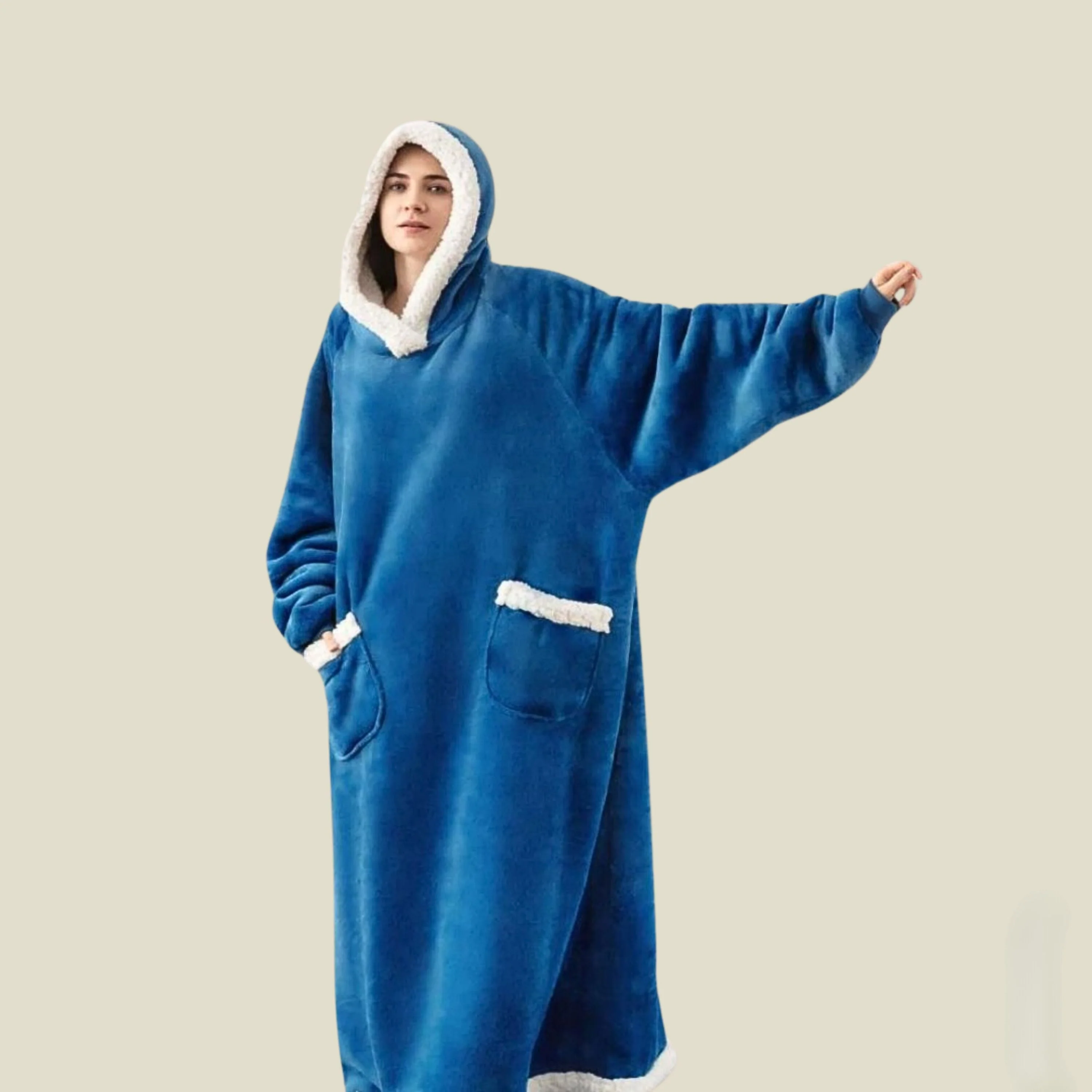 Flauschige Kapuzendecke für Männer und Frauen - Ray - Image 5