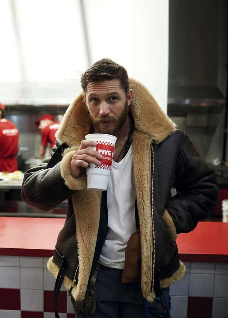 Fletcher™ | Premium Lammfell-Lederjacke - Image 2