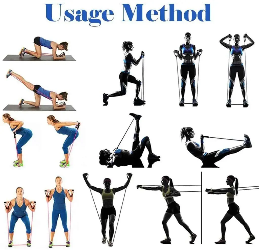 FlexFit Widerstandsband-Set – Für Krafttraining und Flexibilität - Image 3