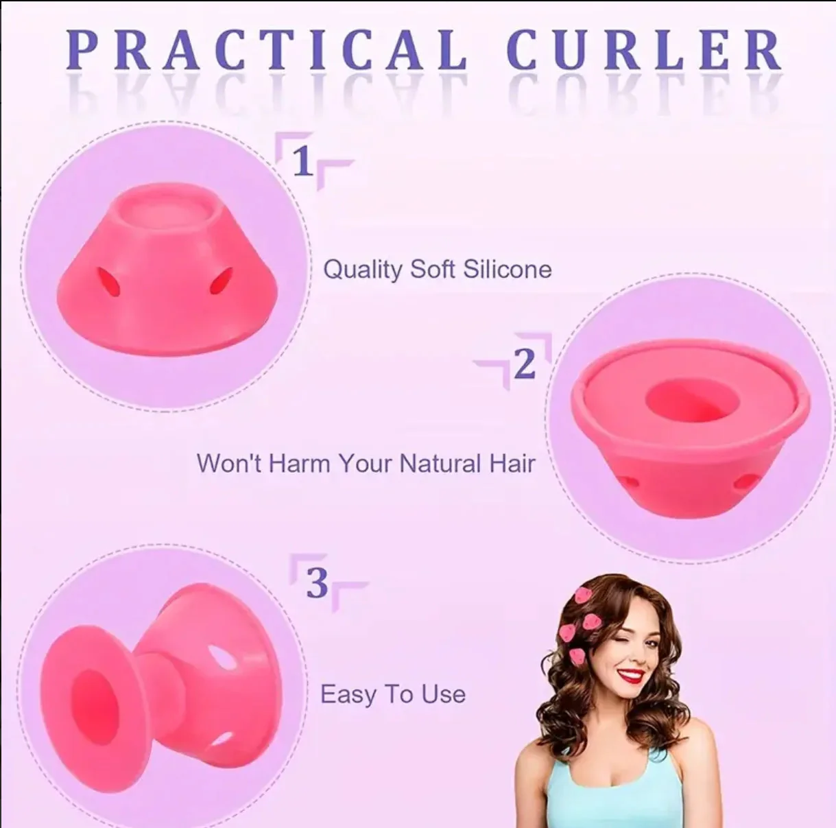 FlexibleWalzen™ Hitzefreie Haarrollen - Image 6