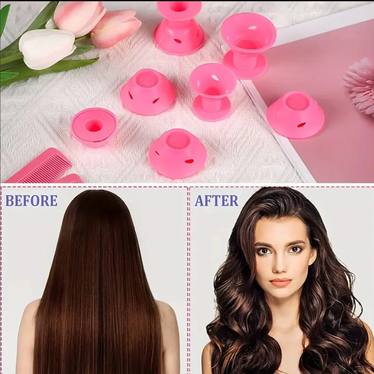 FlexibleWalzen™ Hitzefreie Haarrollen - Image 9