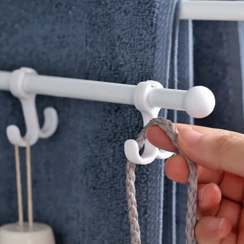 FlexiRack – Zusammenklappbare, rotierende Wandhalterung und Handtuchhalter - Image 4