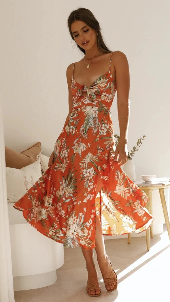Flora | Romantisches Midikleid mit Blumendruck - Image 11