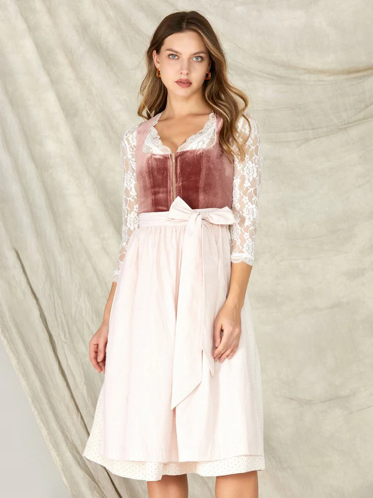 Florence | Damen Dirndl Oktoberfest Tracht Elegant - Image 4