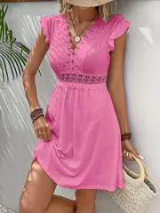 Florence | Women'S Summer V-Neck A-Line Dress - Image 5