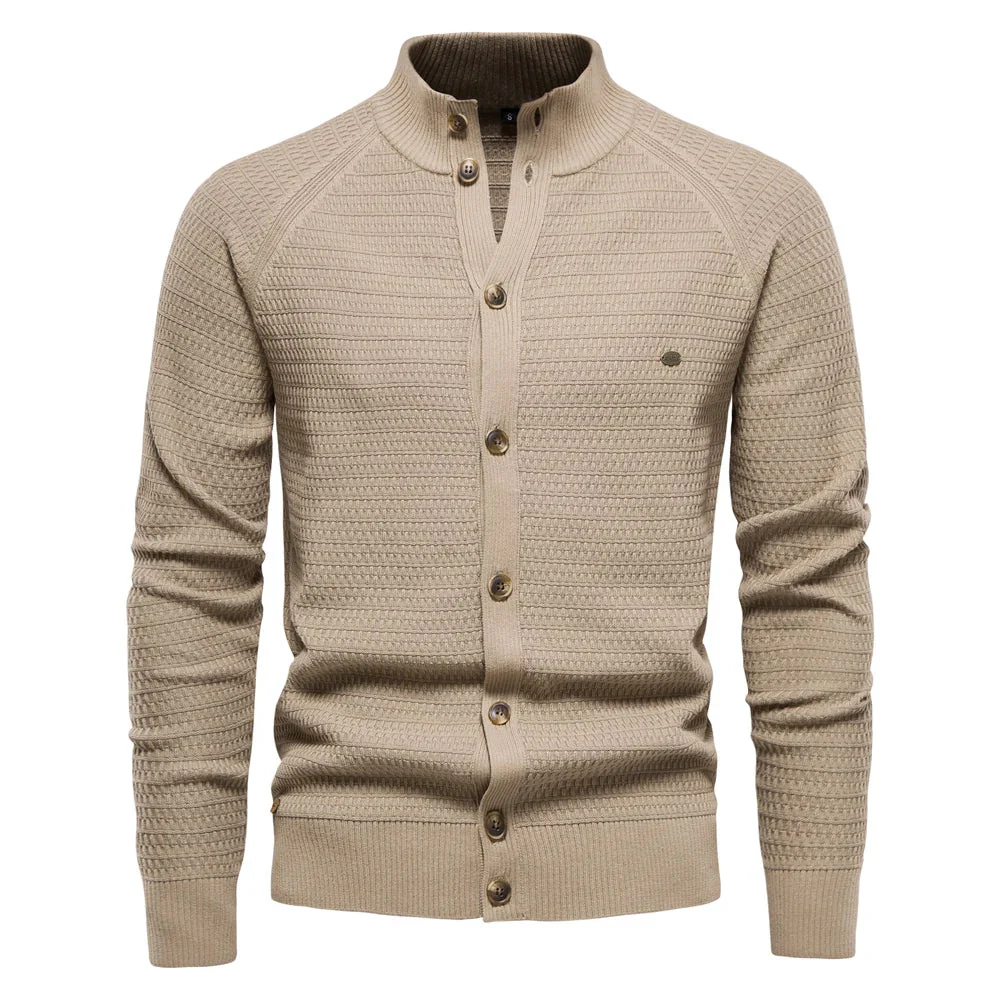 Florencio - Exklusive Baumwoll Strick Jacke - Image 2