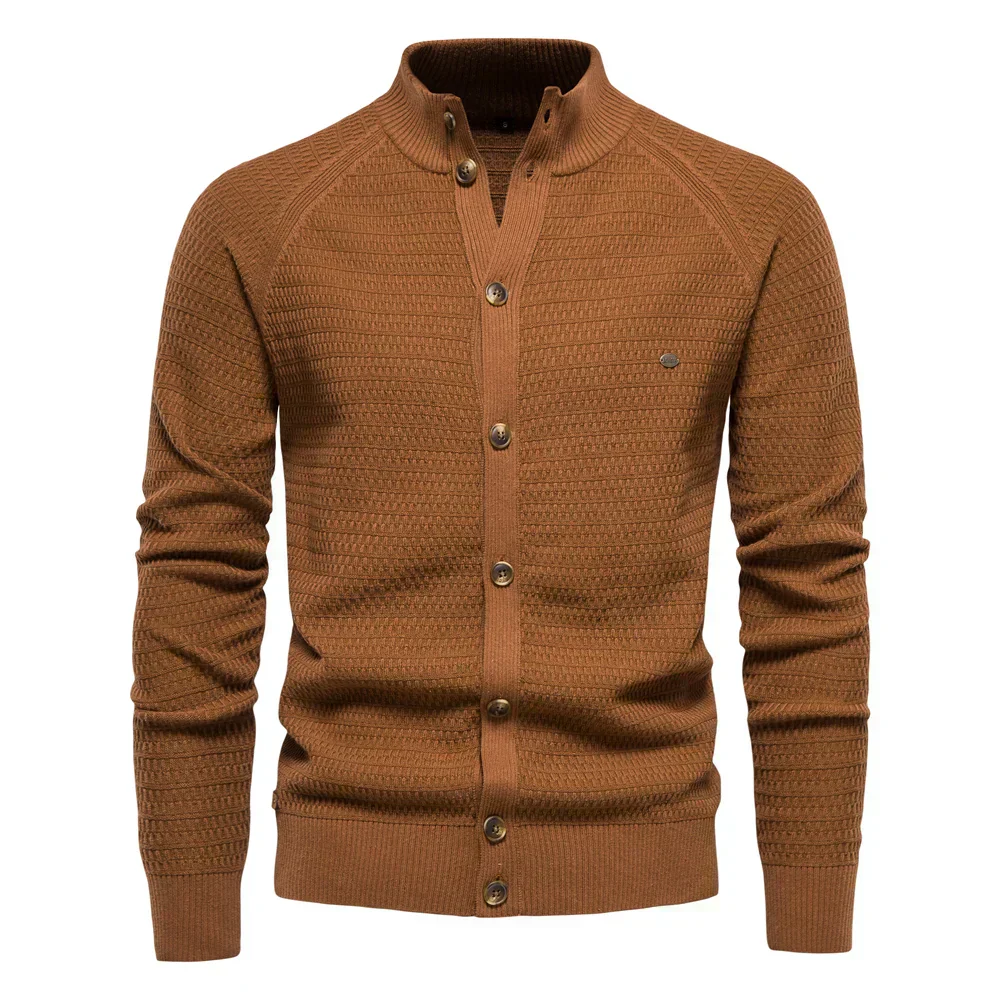 Florencio - Exklusive Baumwoll Strick Jacke - Image 6