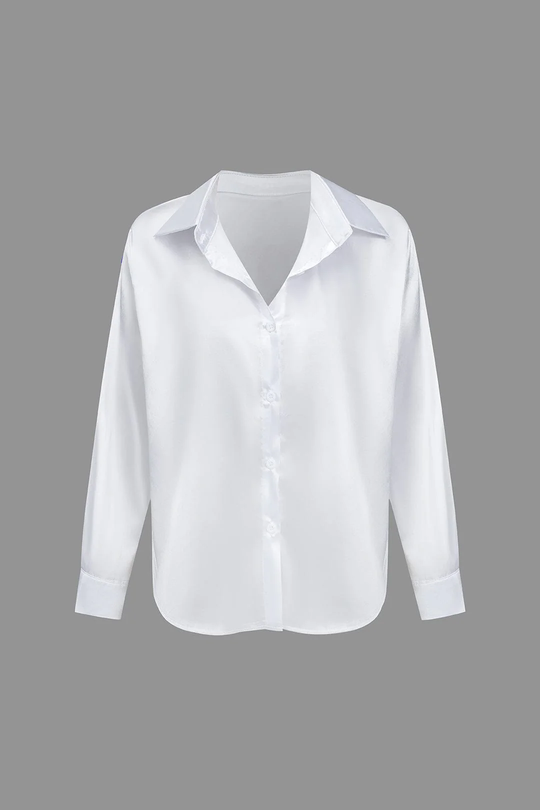 Florentine | Elegante Langarm-Bluse aus seidigem Satin - Image 2