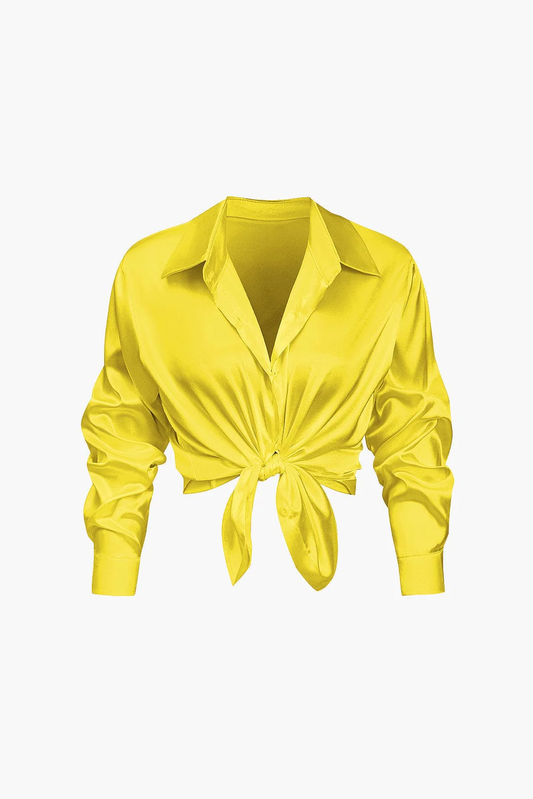 Florentine | Elegante Langarm-Bluse aus seidigem Satin - Image 32