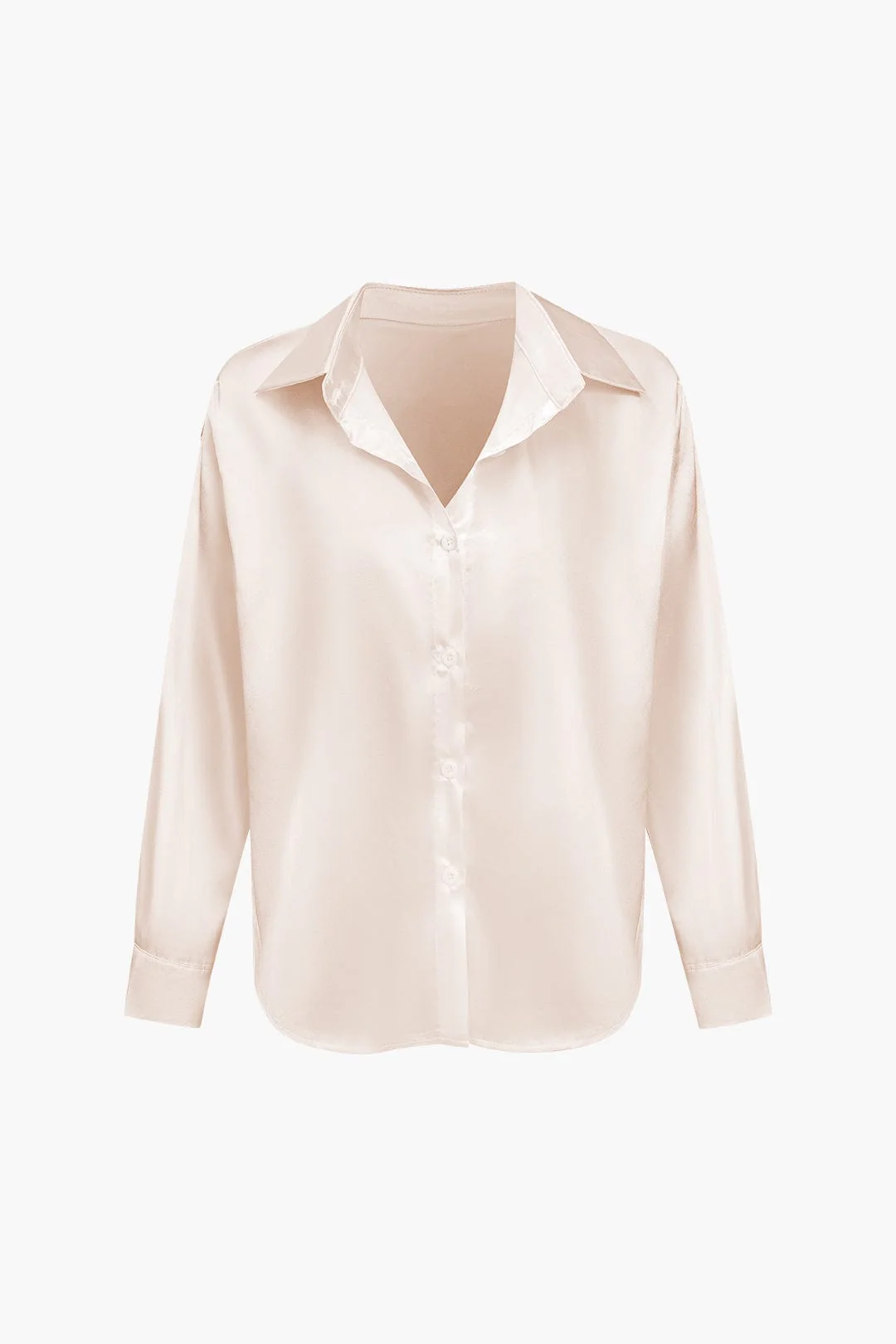 Florentine | Elegante Langarm-Bluse aus seidigem Satin - Image 5