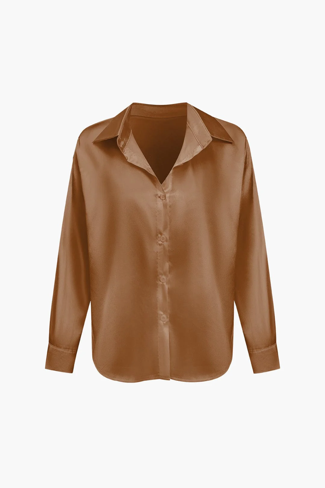 Florentine | Elegante Langarm-Bluse aus seidigem Satin - Image 7