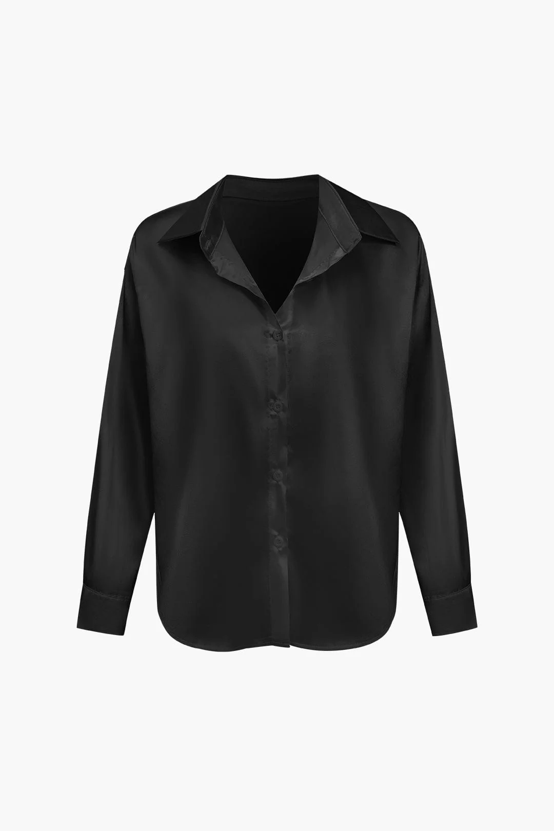 Florentine | Elegante Langarm-Bluse aus seidigem Satin - Image 9
