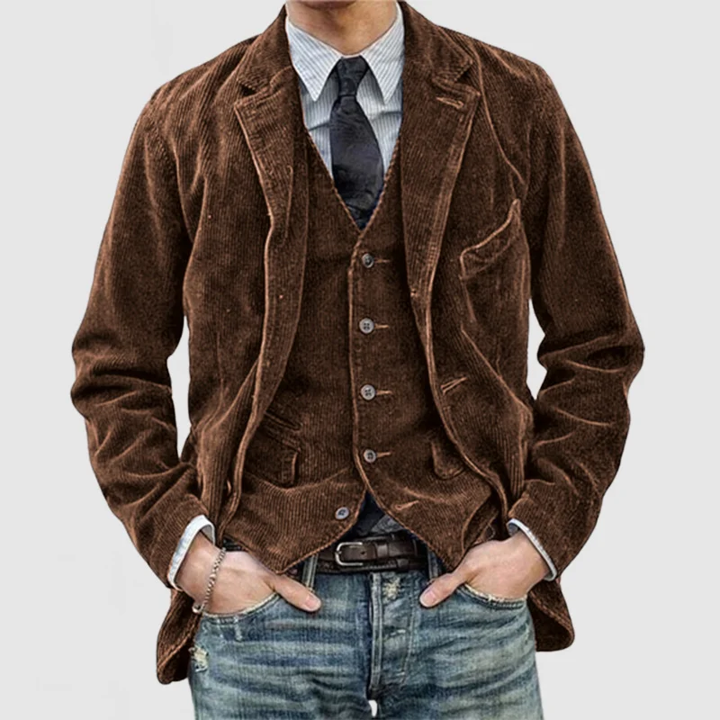FLORIS VINTAGE BLAZER UND WESTE - Image 3