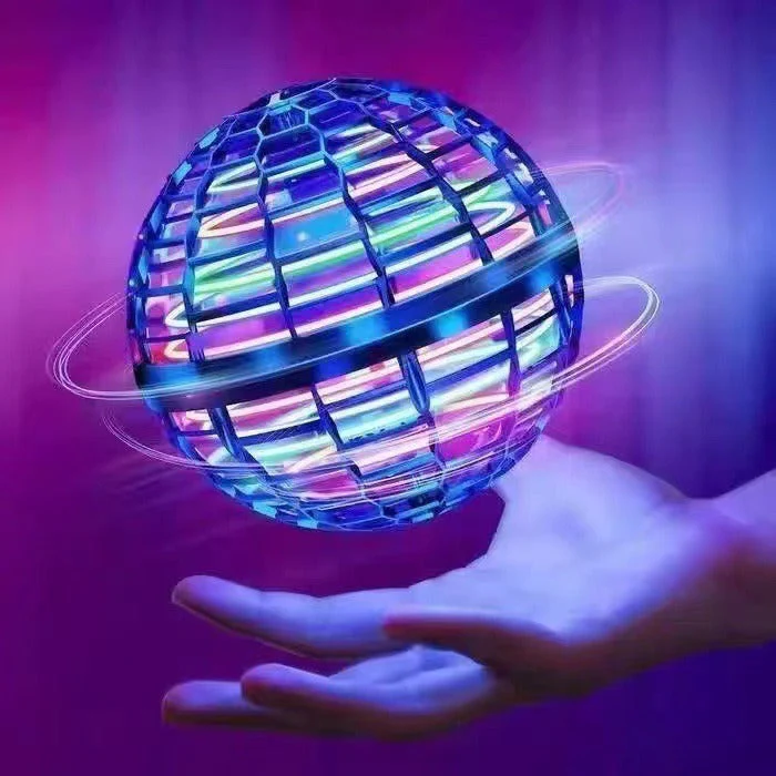 FlyNova | Wiederaufladbarer fliegender Spinnerball mit LED-Beleuchtung - Image 4