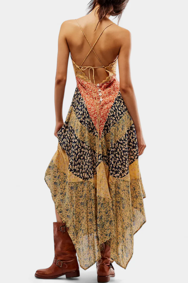 Francine Blumen-Maxi-Kleid - Image 3