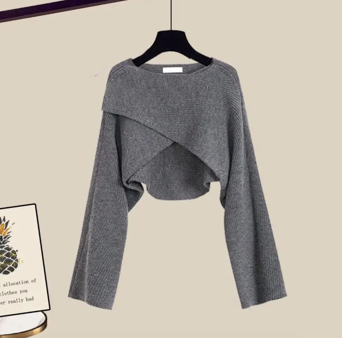 Franziska | Bequemes dreiteiliges Langarmset