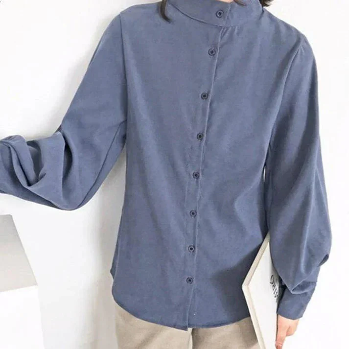 Franziska | Komfortable Elegante Puffärmel Bluse - Image 3