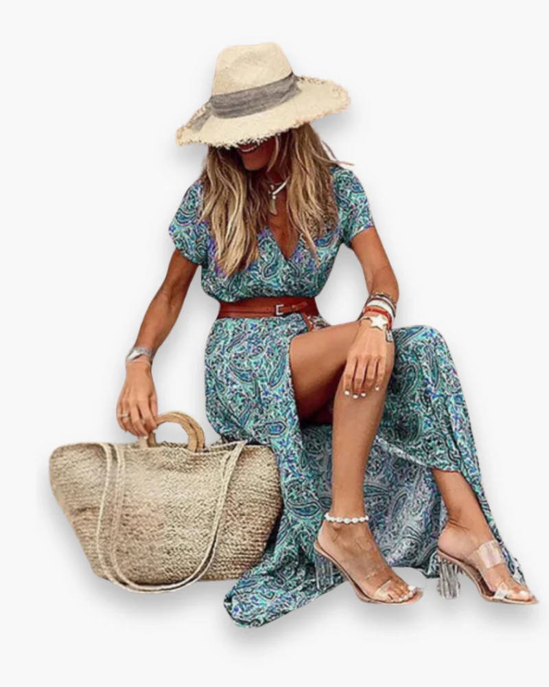 Frauen’s Elegantes Sommerkleid | Maxi - Image 5