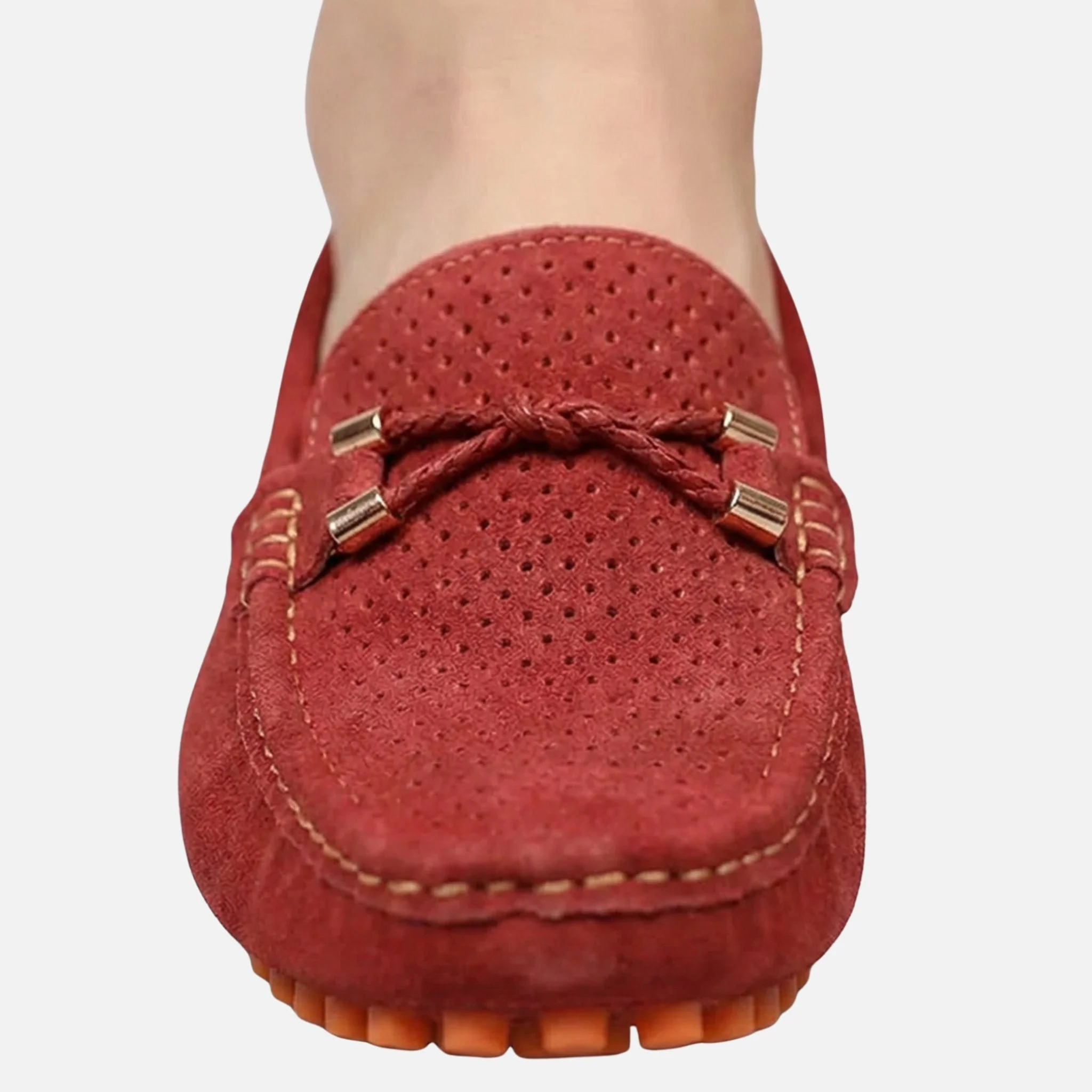 Paul | Herren Freizeit Wildleder-Mokassins Perforierte Schlüpfschuhe – Mokassin Herren - Image 6