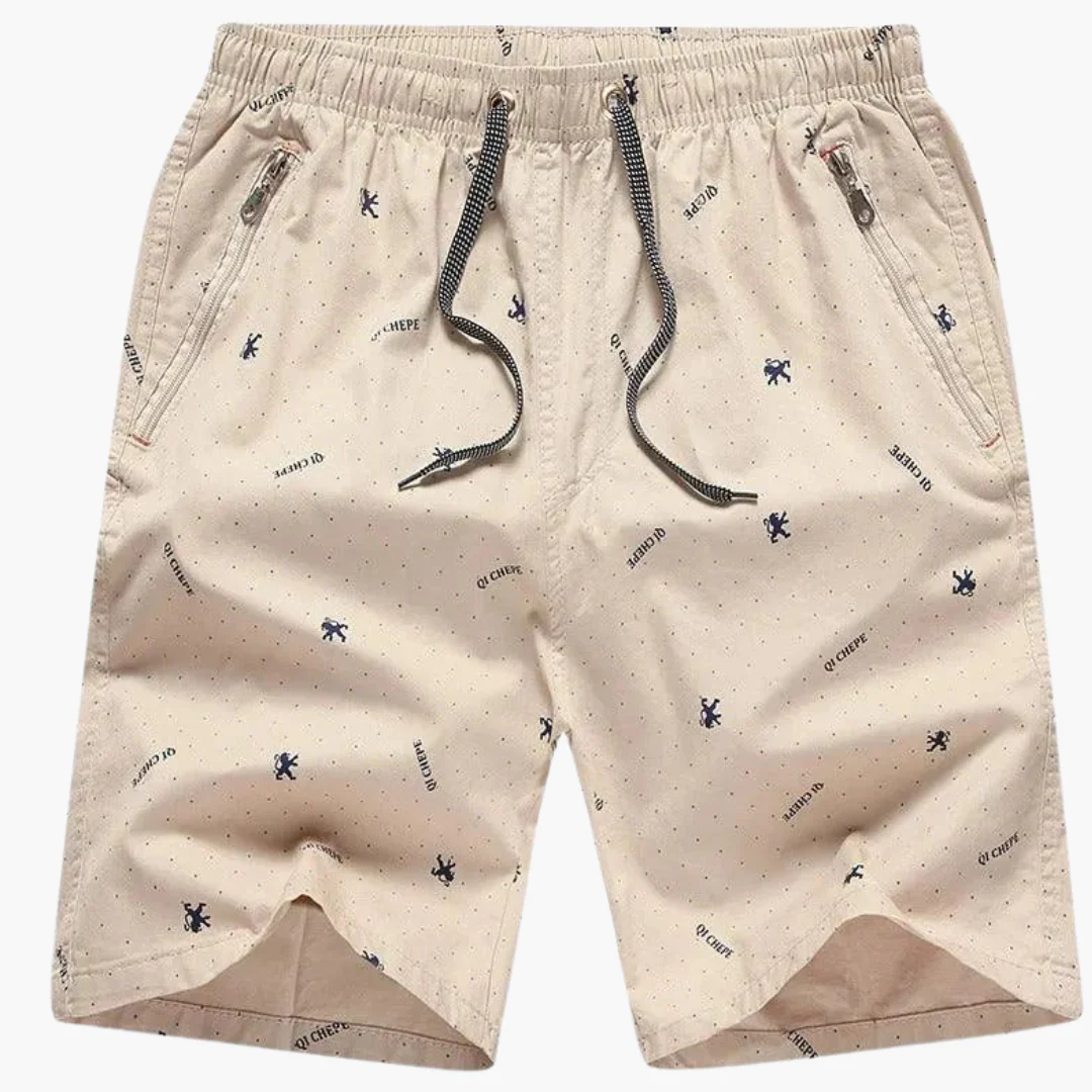 Freizeithose - Herren Shorts mit Reißverschluss Taschen - Image 2