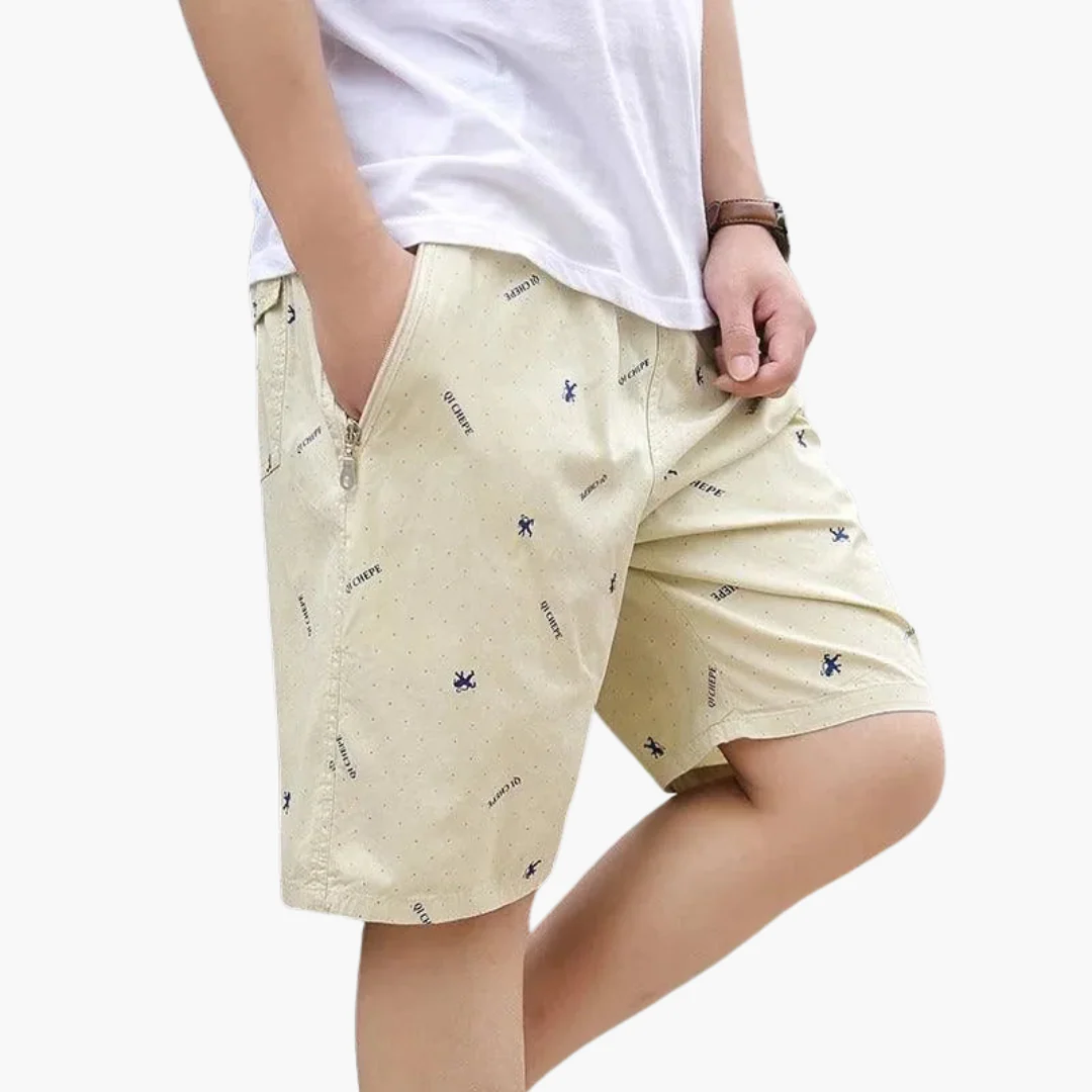 Freizeithose - Herren Shorts mit Reißverschluss Taschen - Image 4
