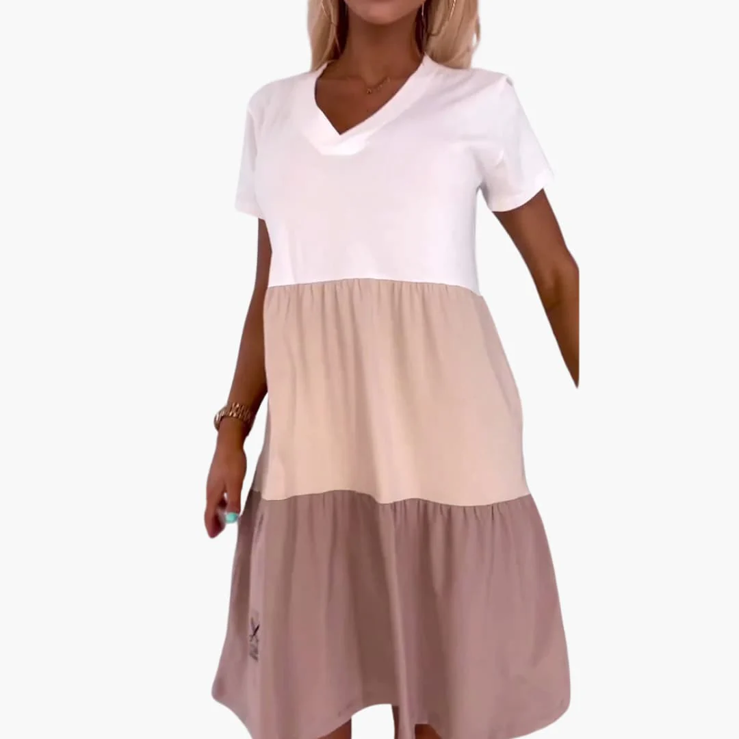 Freizeitkleid Damen - Casual Kleid mit Farbverlauf & Stil - Image 3