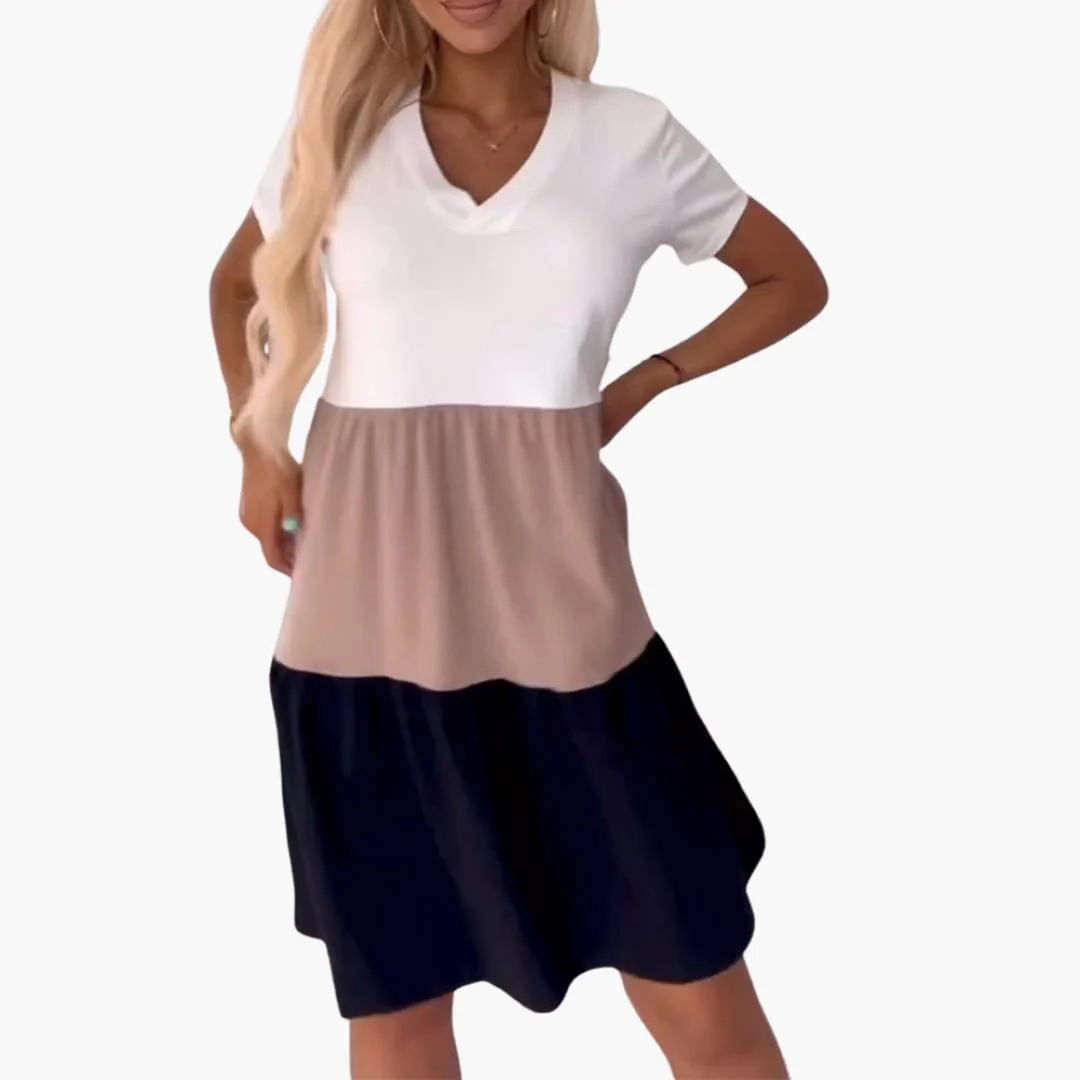 Freizeitkleid Damen - Casual Kleid mit Farbverlauf & Stil - Image 5