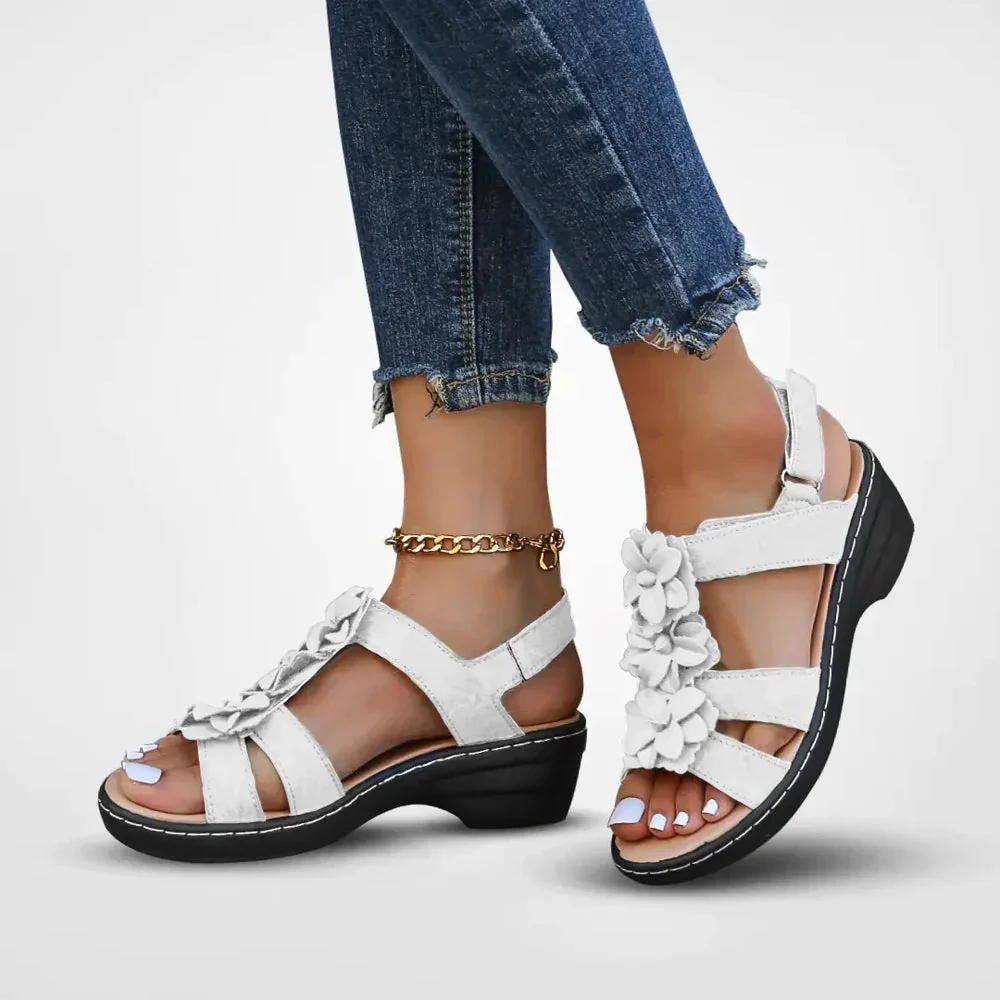 Freja Gepolsterte Ausrichtungs-Slipper – Stützende keilförmige Sandalen - Image 5