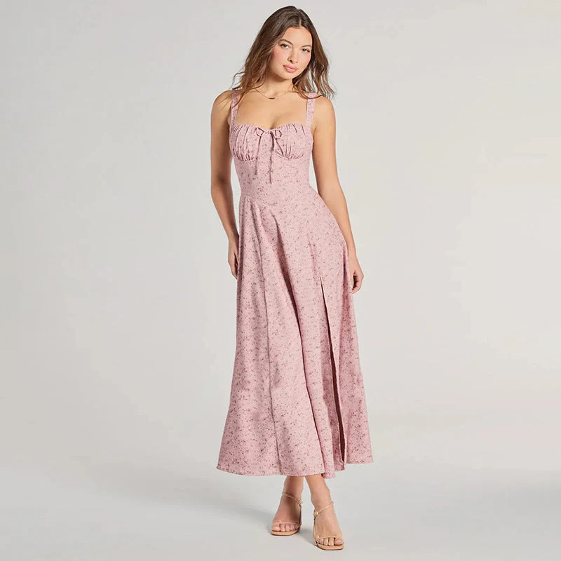 Freya | Langes Blumenkleid mit Trägern - Image 8