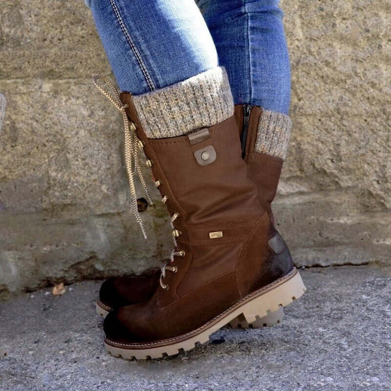 Freya – Robuste Schnürstiefel mit Warmfutter Damen - Image 2