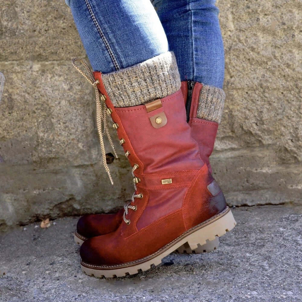 Freya – Robuste Schnürstiefel mit Warmfutter Damen - Image 3