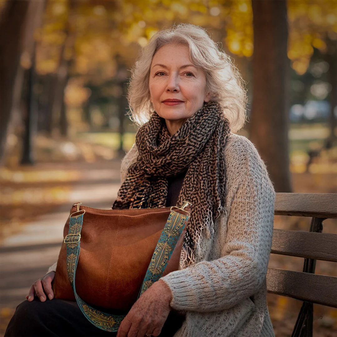 Freya | Zeitloses Vintage-Umhängetasche - Image 8