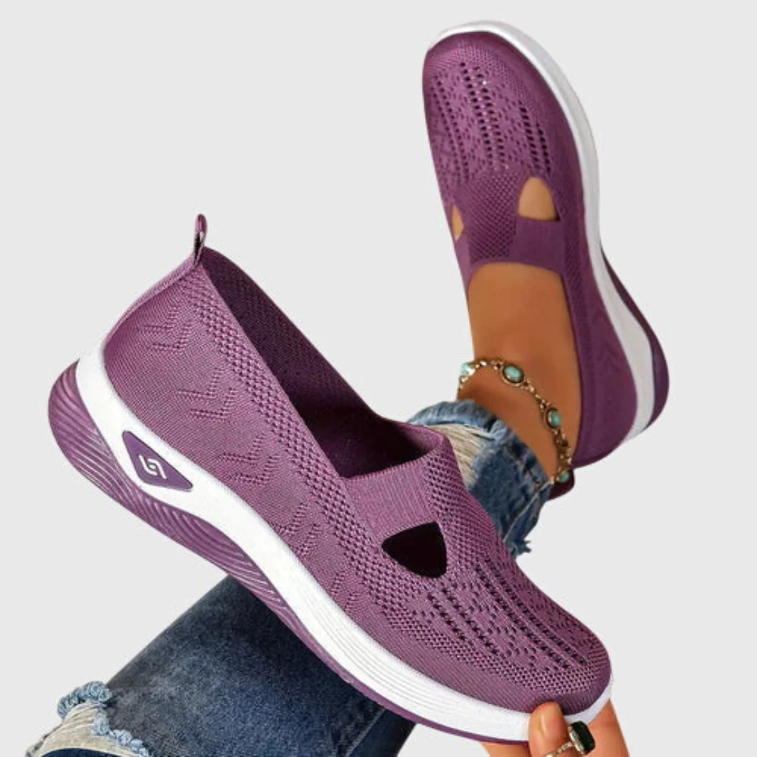 Frieda | Damen Atmungsaktive Slip-On Strick Sneakers - Image 3