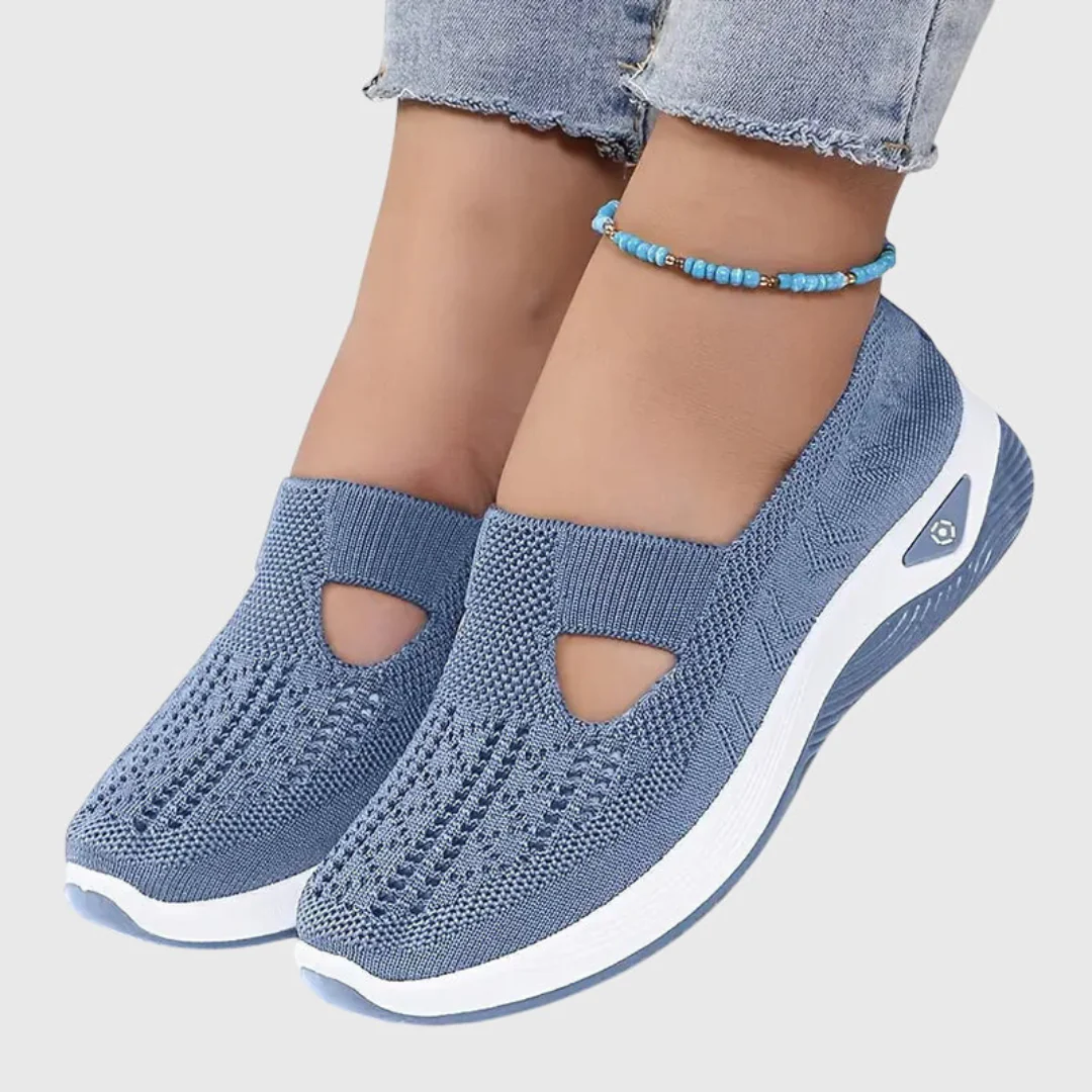 Frieda | Damen Atmungsaktive Slip-On Strick Sneakers - Image 9