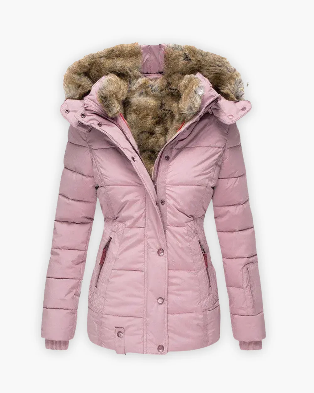 Friederike | Steppjacke mit Fellfutter - Image 5