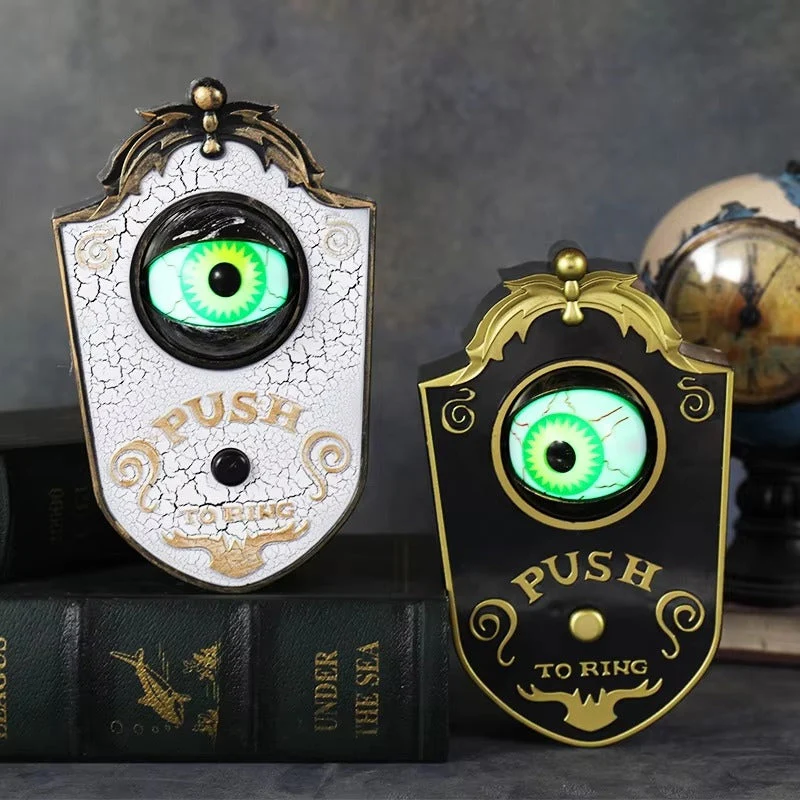 FrightENing – Halloween Spinnen-Türklingel mit Licht - Image 4